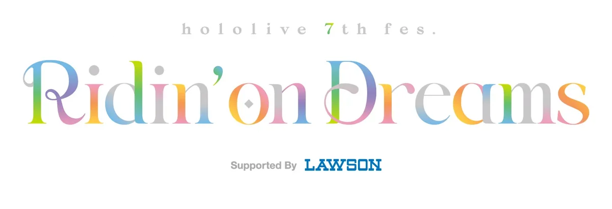 hololive 7th fes. Ridin' on Dreams ロゴ